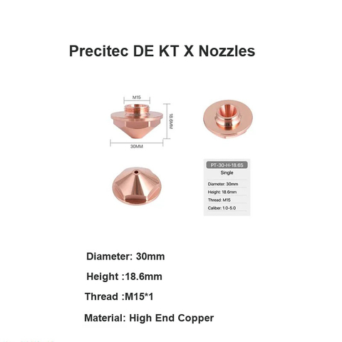 Precitec de kt x vòi phun