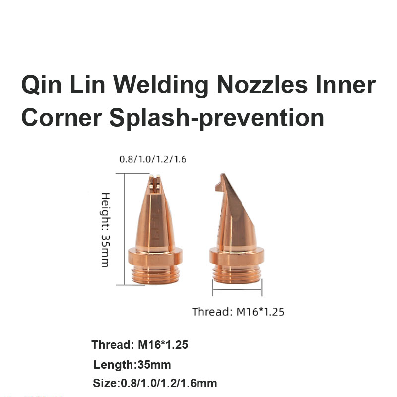 Qin Lin Welding Nozzles Inner Corner Splash- prevention