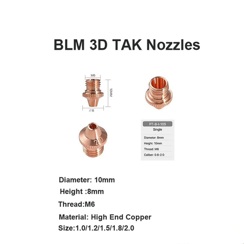BLM 3D TAK Nozzles