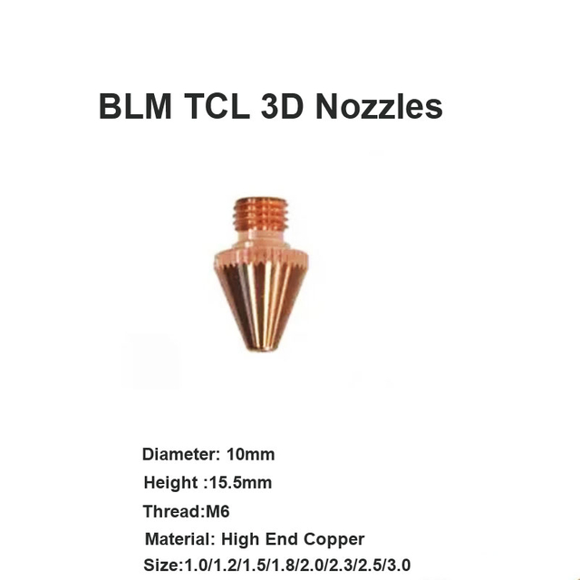 Đầu phun 3D BLM TCL