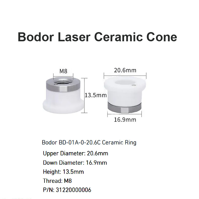 Bodor Laser Ceramic Cone D20.6mm H13.5mm