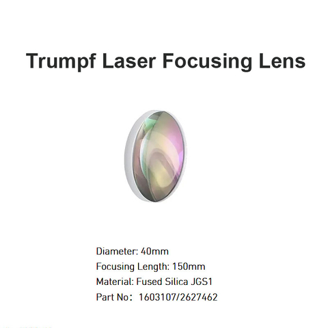 Ống kính lấy nét bằng laser Trumpf D40mm