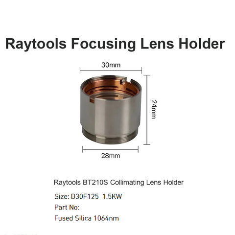 Raytools BT210S Collimating Lens Holder D30 F125