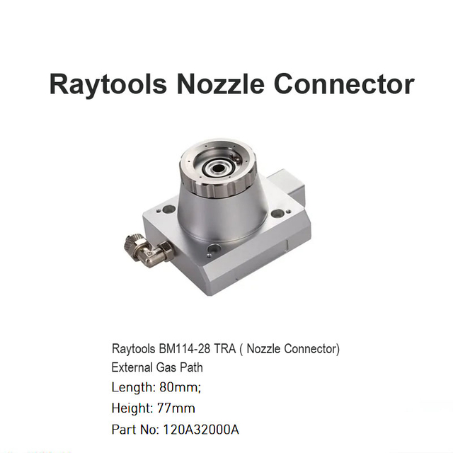 Raytools Nozzle Connector for BM114-28 TRA 