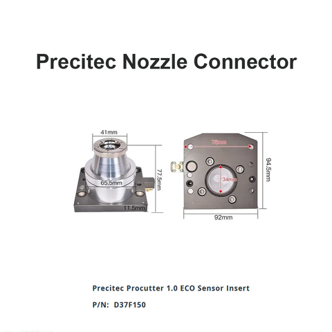 Precitec Procutter 1.0 Nozzle Connector D37 F150 