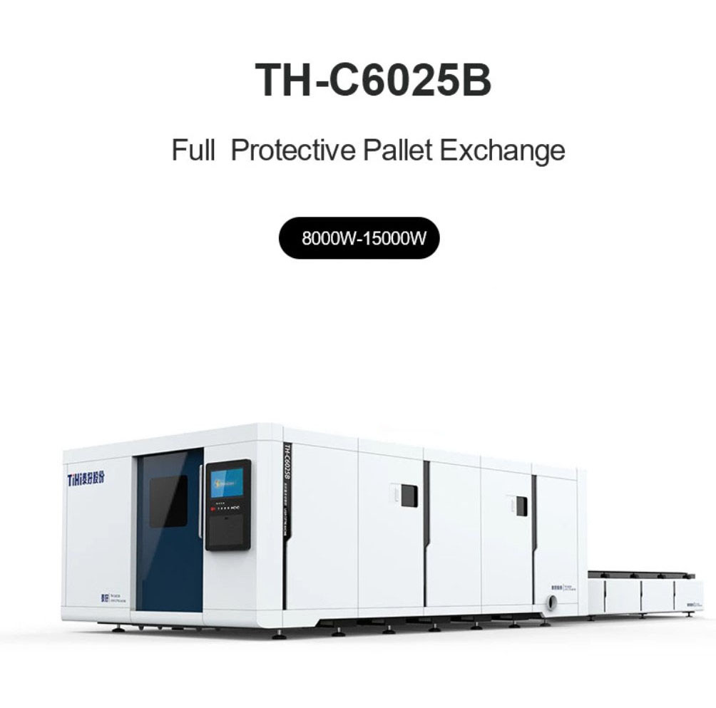 Máy cắt Laser bàn song song công suất trung bình kèm theo. TH-C3015B/TH-C4015B/TH-C4020B/TH-C6025B