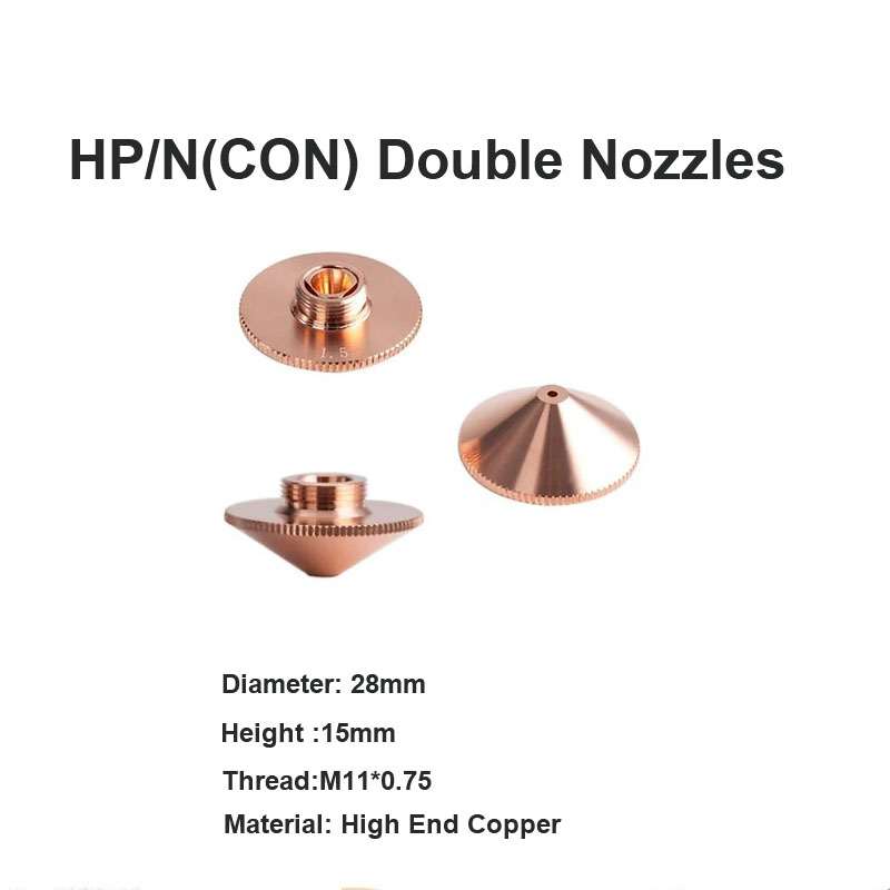HP&N(CON) Double Nozzles High End Copper