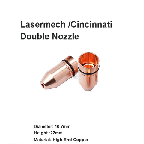 Lasermech & Cincinnati Double Nozzle