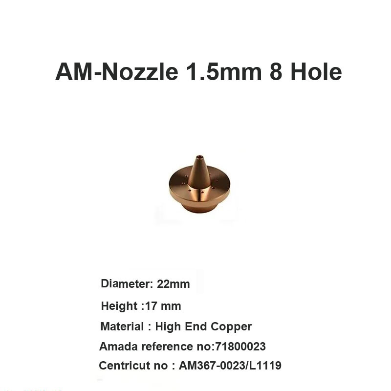 Đầu phun AM 1,5mm 8 lỗ