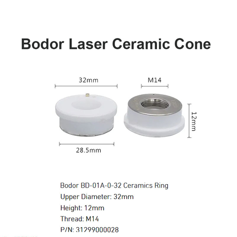 Bodor Laser Ceramic Cone D32mm