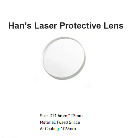 Han’s Laser Protective Lens D21.5 *T2 mm