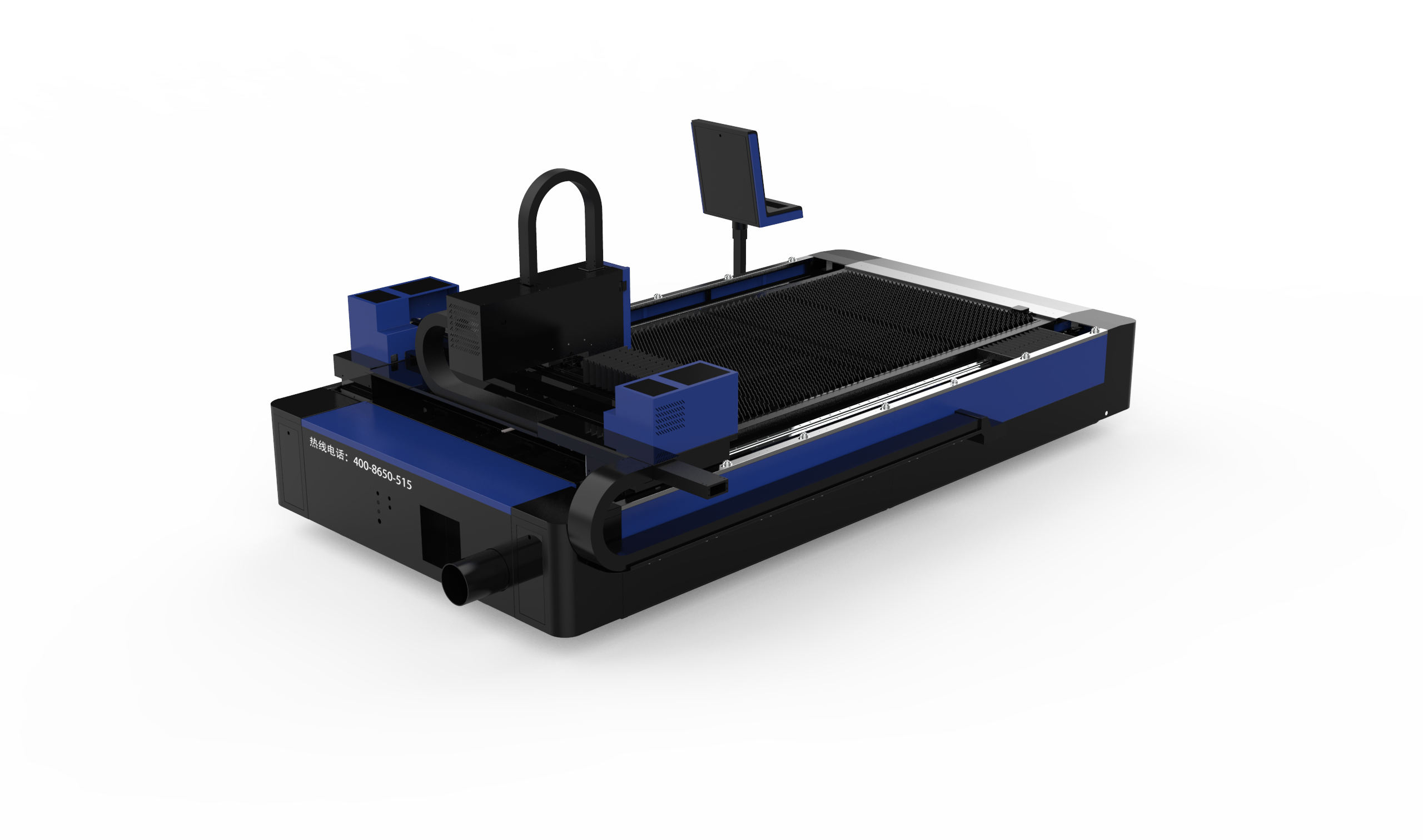 Máy cắt Laser sợi quang loại mở CNC tự động 8000 * 2500mm
