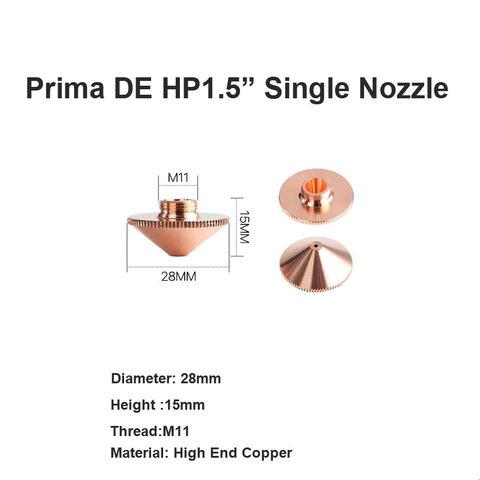 Prima DE HP1.5” Single Nozzle