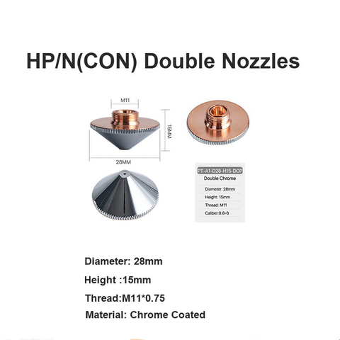 HP/N(CON) Double Nozzles