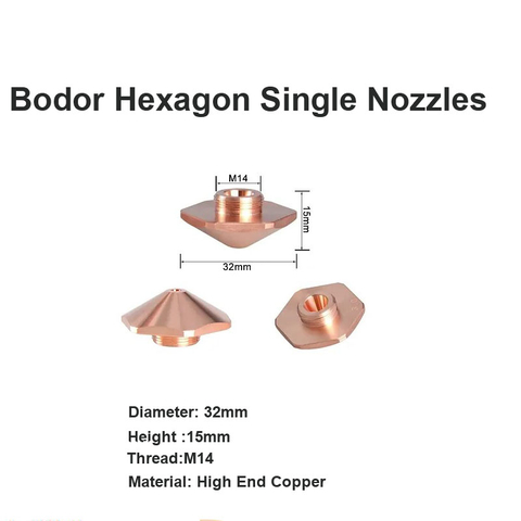 Bodor Hexagon Single Nozzles