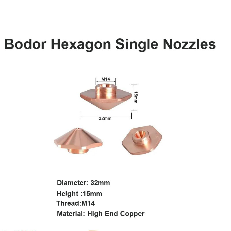 Bodor Hexagon Single Nozzles