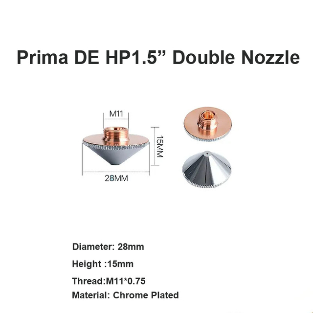 Prima DE HP1.5” Double Nozzle