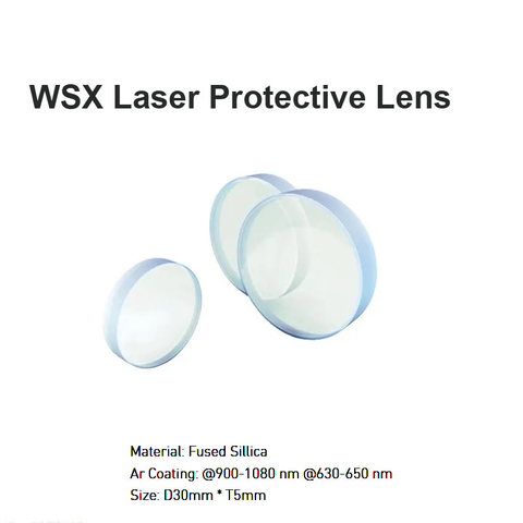 WSX Laser Protective Lens D30 *T5 mm 