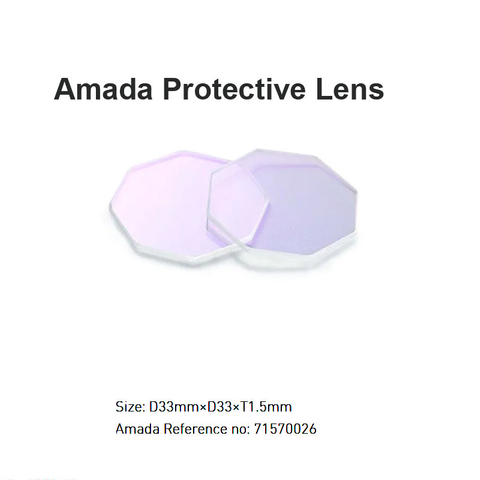 Amada Protective Lens Octagonal D33*D33*T1.5mm