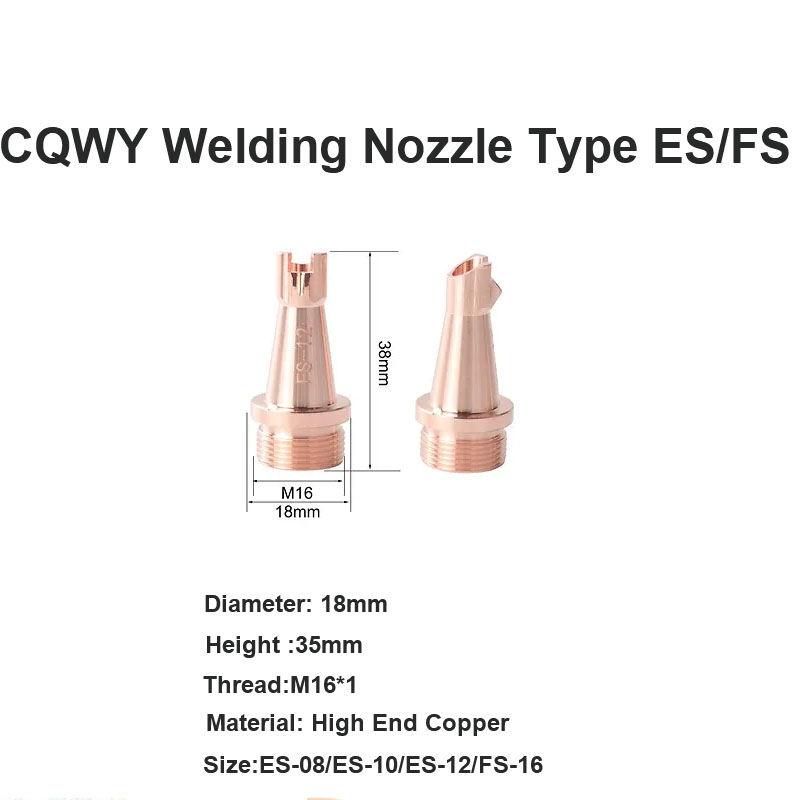 Đầu phun hàn CQWY Loại ES/FS