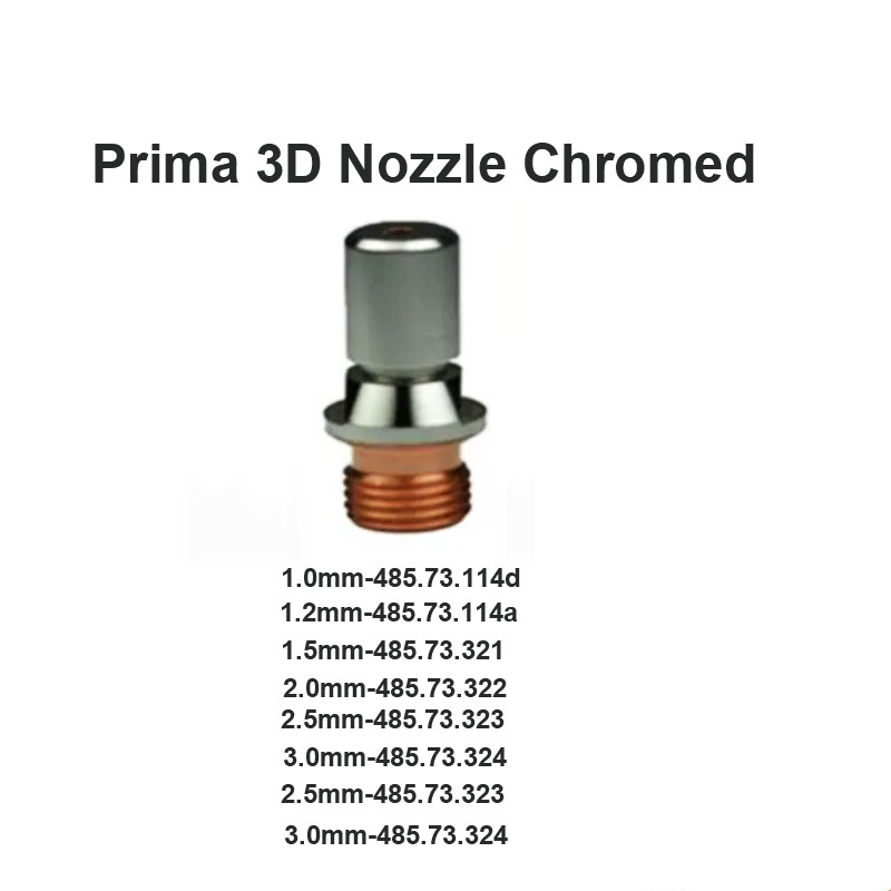Đầu phun Prima 3D mạ crôm