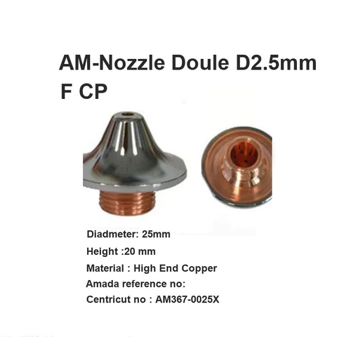 Vòi AM đôi D2.5mm F CP