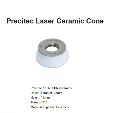 Precitec Laser Ceramic Cone D28mm H12mm M11