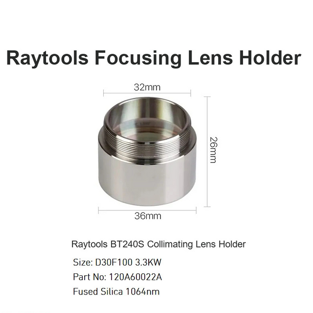 Giá đỡ ống kính chuẩn trực Raytools BT240S D30 F100 3.3KW