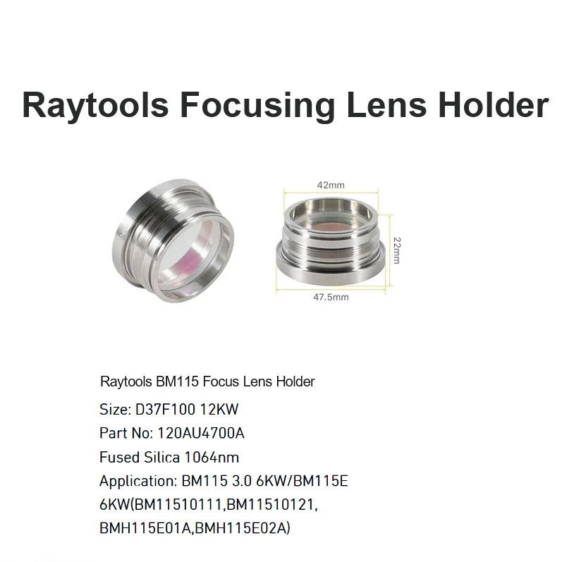 Raytools BM115 Focus Lens Holder D37 F100 12kw