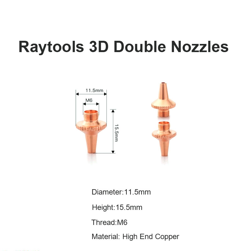 Raytools 3D Double Nozzles 