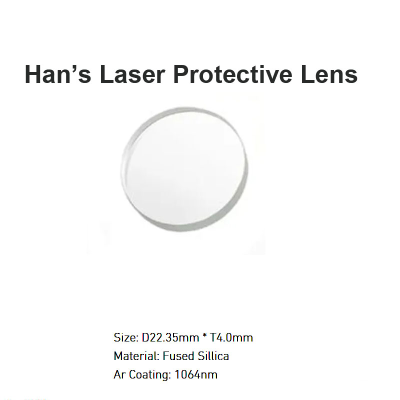 Ống kính bảo vệ laser của Han D22.35 *T4.0mm