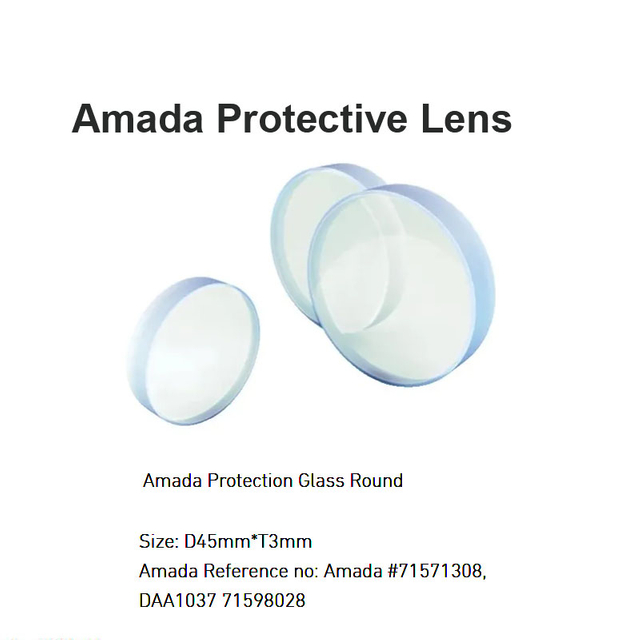 Amada Laser Protective lens Round D45*T3mm