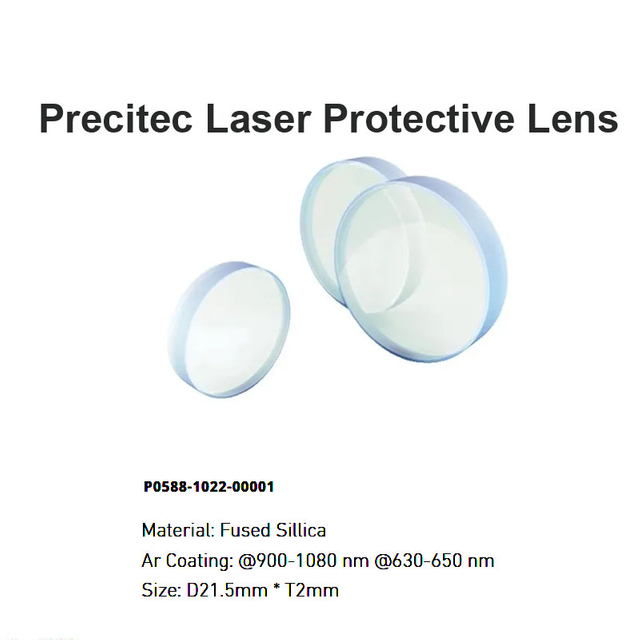 Precitec Laser Protective Lens D21.5mm *T2mm