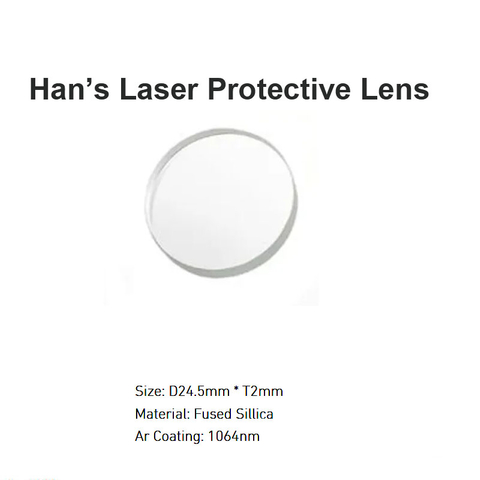 Han’s Laser Protective Lens 24.5 *T2 mm