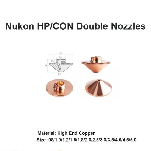Nukon HP/CON Double Nozzles 