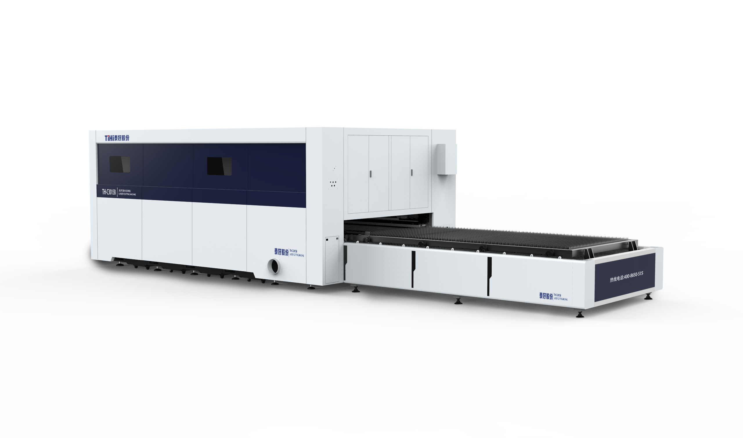 Máy cắt Laser sợi trao đổi đôi công suất trung bình