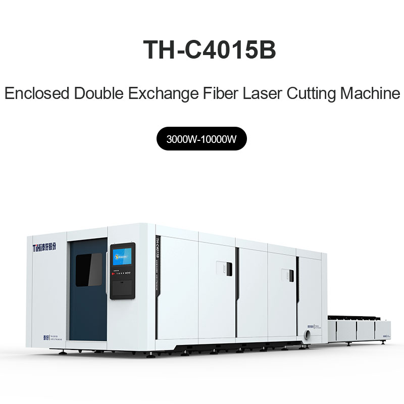 Máy cắt Laser bàn song song công suất trung bình kèm theo. TH-C3015B/TH-C4015B/TH-C4020B/TH-C6025B