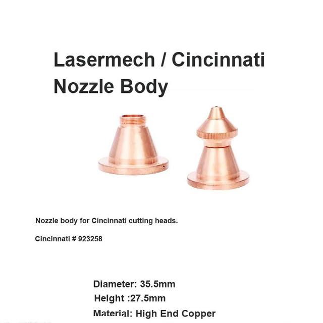 Thân vòi Lasermech & Cincinnati
