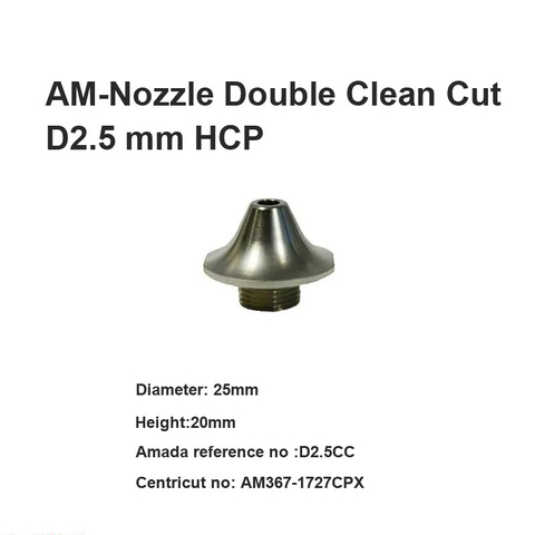 AM-Nozzle AM-Nozzle Double Clean Cut D2,5 mm HCP