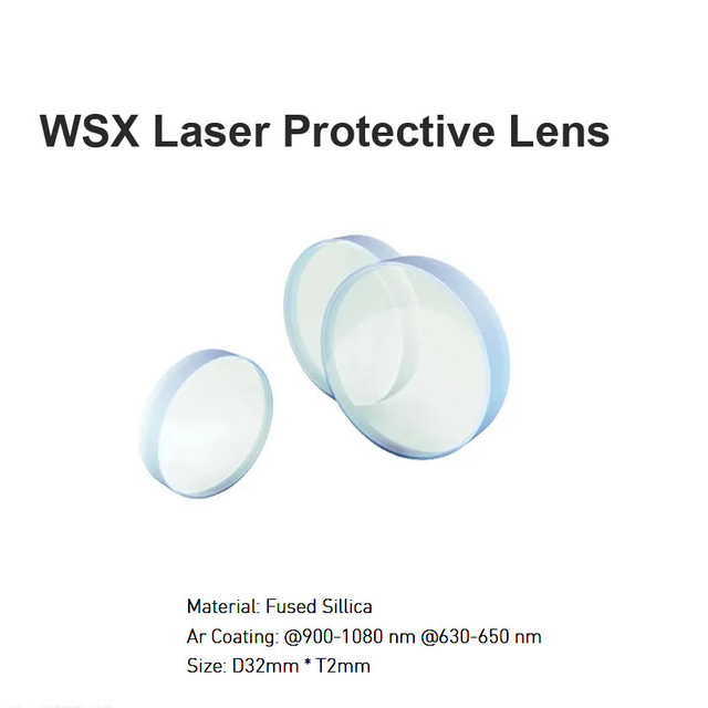 WSX Laser Protective Lens D32*T2