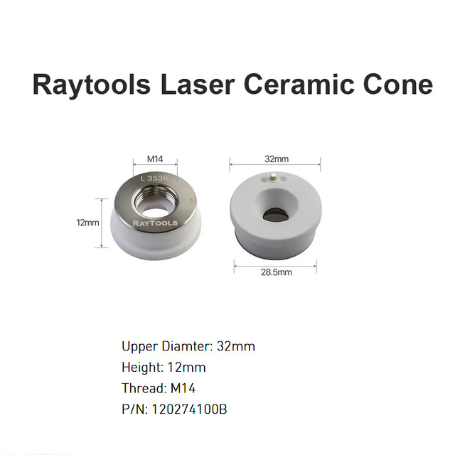 Nón gốm Raytools Laser D32mm