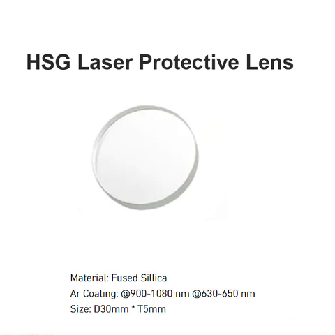 HSG Laser Protective Lens D30*T5mm