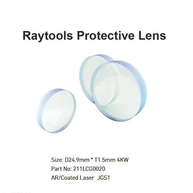 Raytools Protective Lens D24.9*T1.5mm