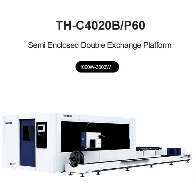 Dual use cnc fiber laser cutting machine for aluminum pipe and sheet