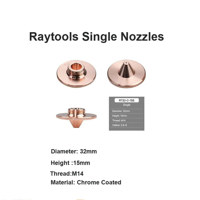 Raytools Single Nozzles RT32-C-15S