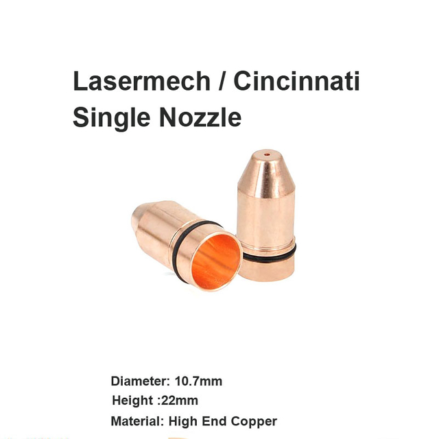 Vòi phun đơn Lasermech & Cincinnati