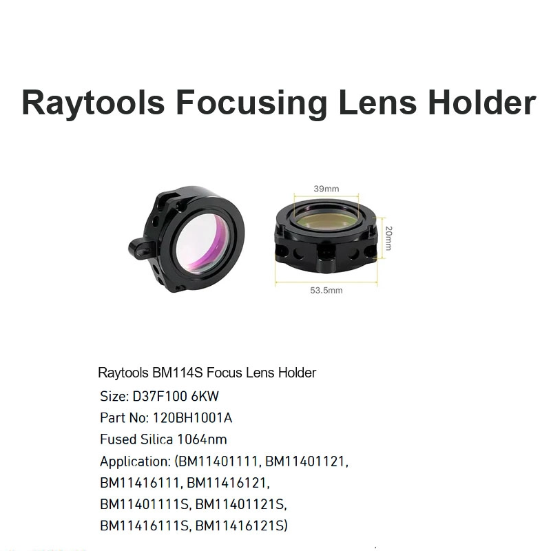 Raytools BM114S Focus Lens Holder D37 F100 6KW