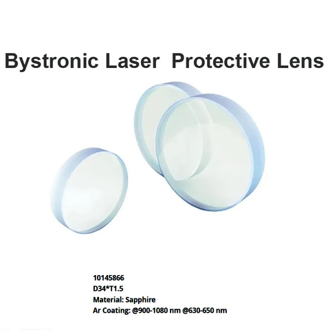  Bystronic Laser Protective Lens D34 *T1.5mm Sapphire Material 