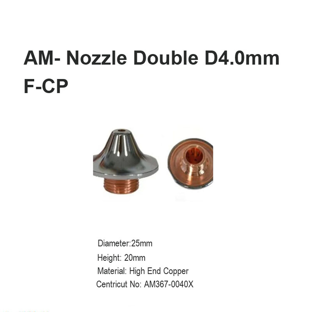 AM-Nozzle đôi D4.0mm F CP