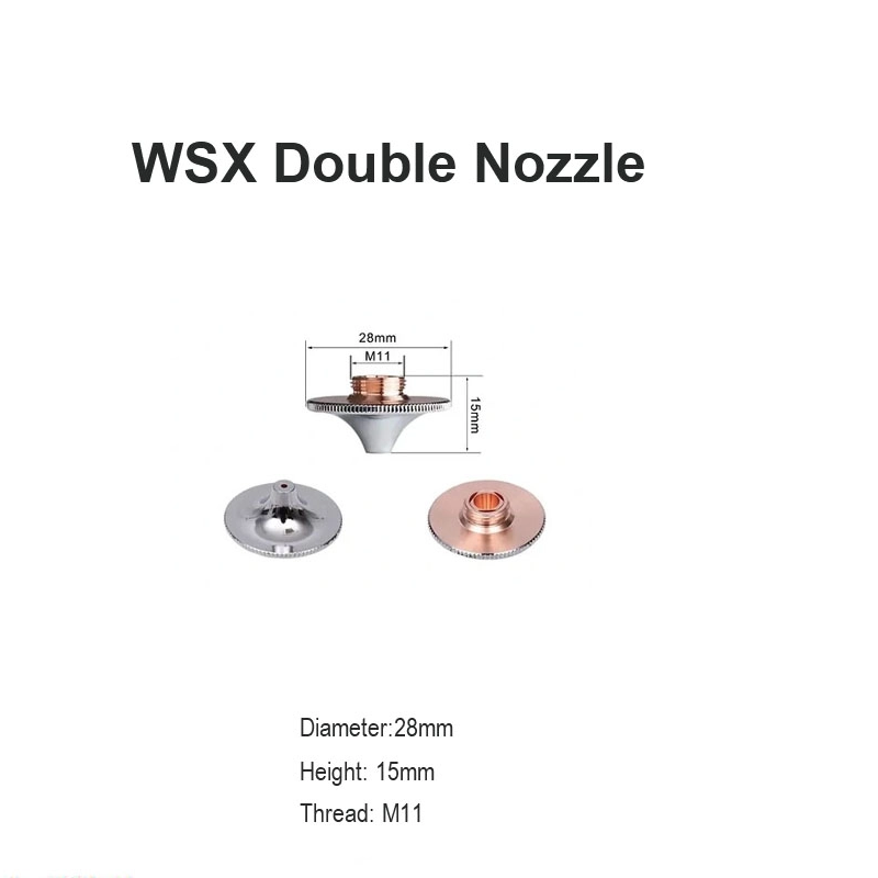 WSX Double Nozzles D28mm H15mm